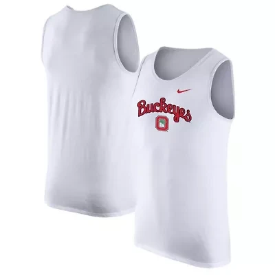 NCAA Nike Ohio State Buckeyes Vintage Logo Performance Tank Top