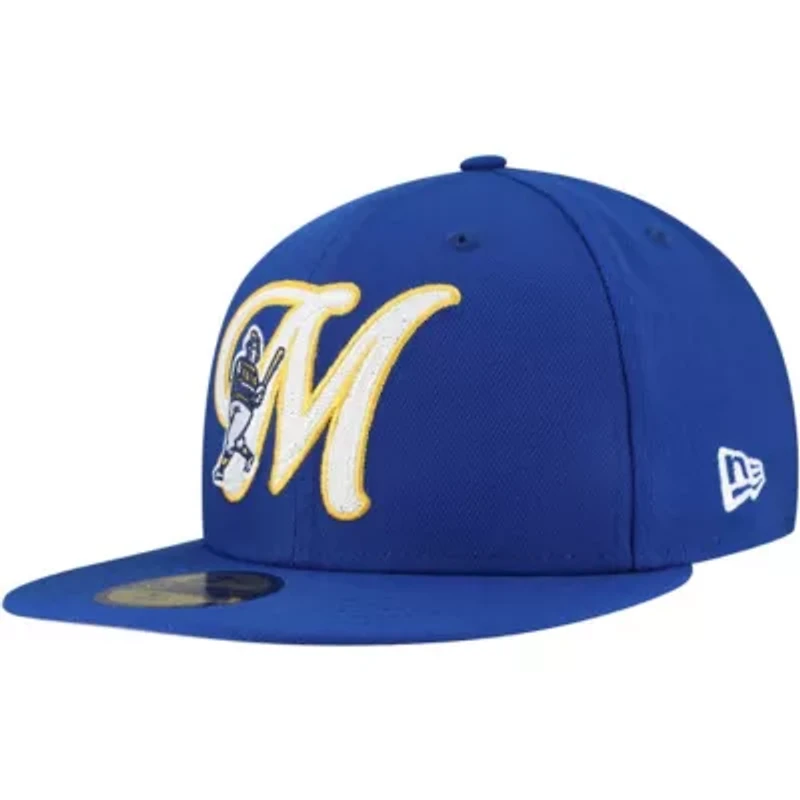MLB Milwaukee Brewers Duo Logo 2.0 59FIFTY Fitted Hat