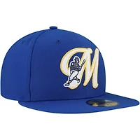 MLB Milwaukee Brewers Duo Logo 2.0 59FIFTY Fitted Hat