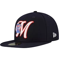 MLB Minnesota Twins Duo Logo 2.0 59FIFTY Fitted Hat