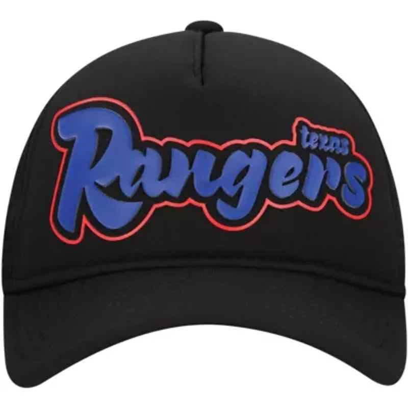 MLB Texas Rangers Retro Bold A-Frame Trucker 9FORTY Adjustable Hat