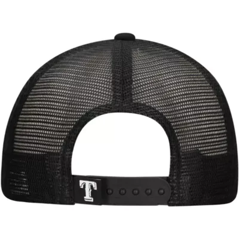 MLB Texas Rangers Retro Bold A-Frame Trucker 9FORTY Adjustable Hat