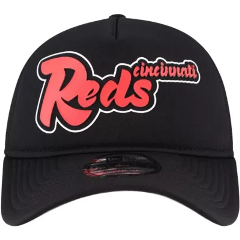 MLB Cincinnati Reds Retro Bold A-Frame Trucker 9FORTY Adjustable Hat