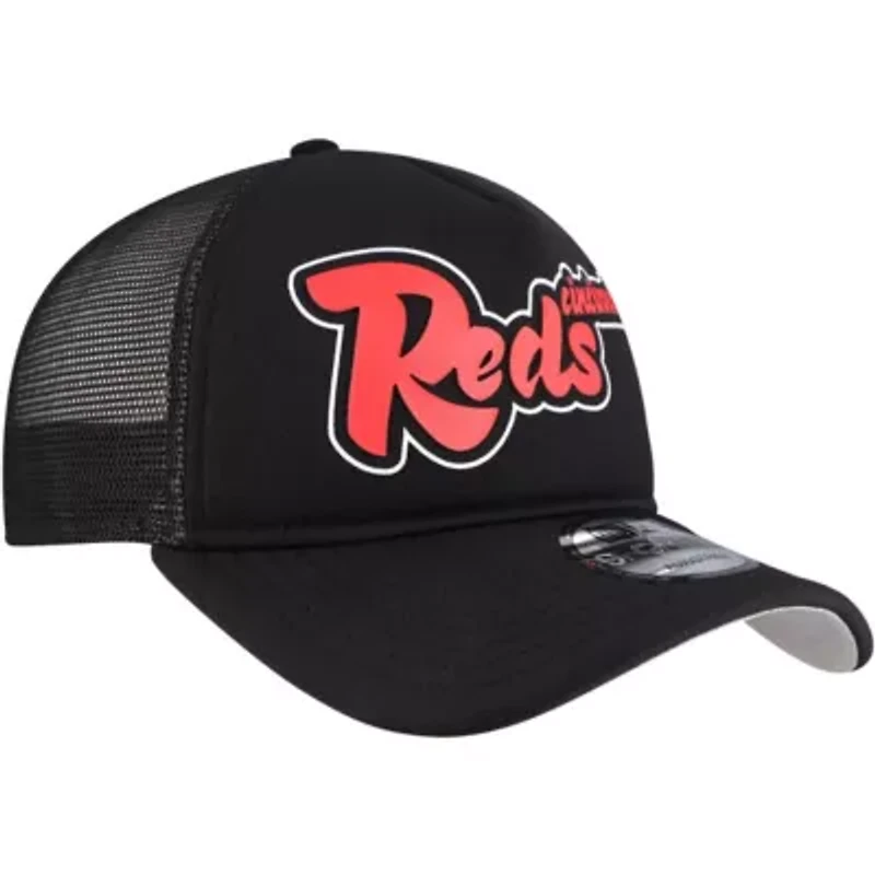 MLB Cincinnati Reds Retro Bold A-Frame Trucker 9FORTY Adjustable Hat