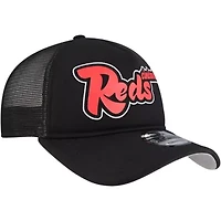 MLB Cincinnati Reds Retro Bold A-Frame Trucker 9FORTY Adjustable Hat