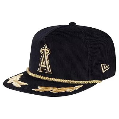 MLB Los Angeles Angels Corduroy Filigree Golfer Adjustable Hat