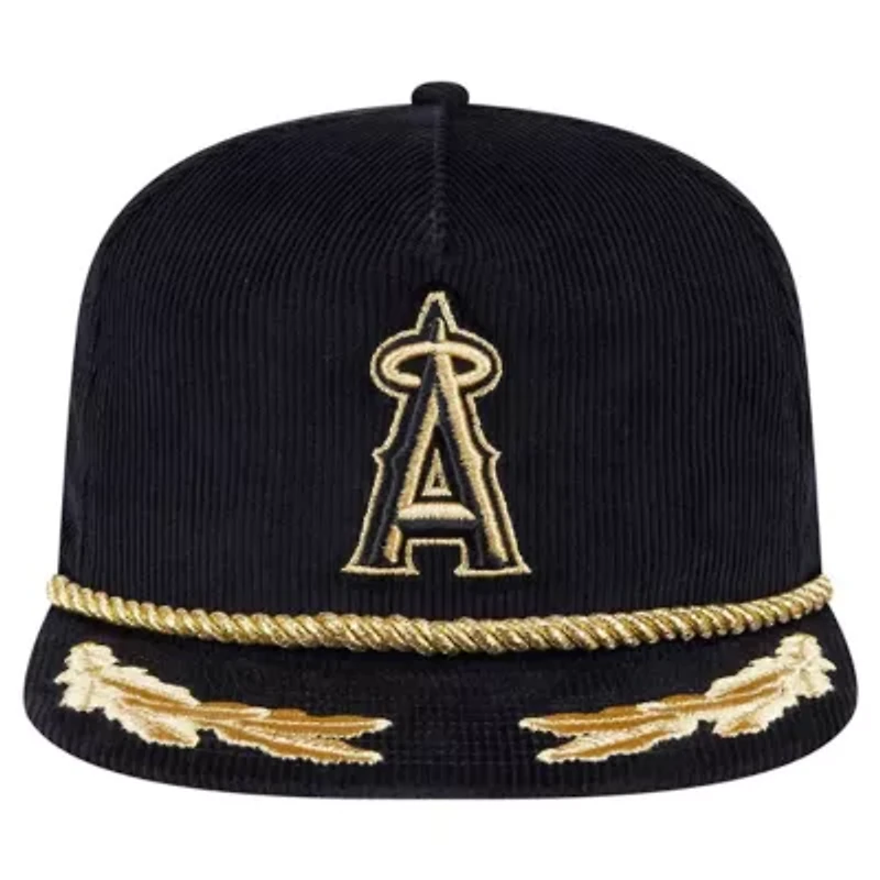 MLB Los Angeles Angels Corduroy Filigree Golfer Adjustable Hat