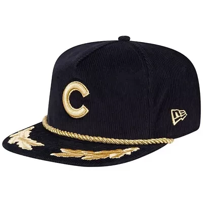 MLB Chicago Cubs Corduroy Filigree Golfer Adjustable Hat