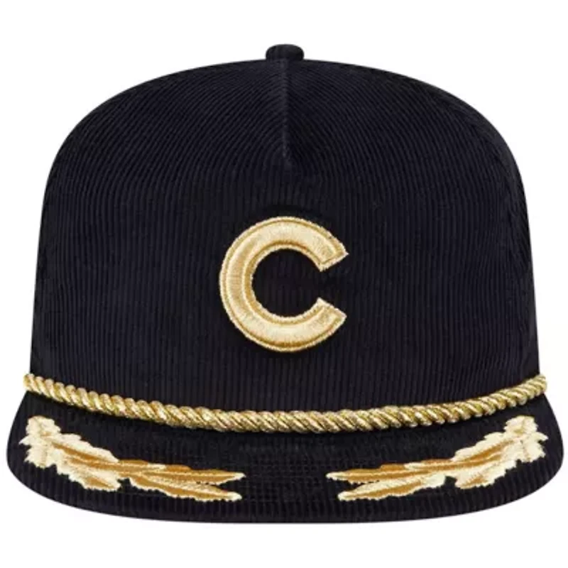MLB Chicago Cubs Corduroy Filigree Golfer Adjustable Hat