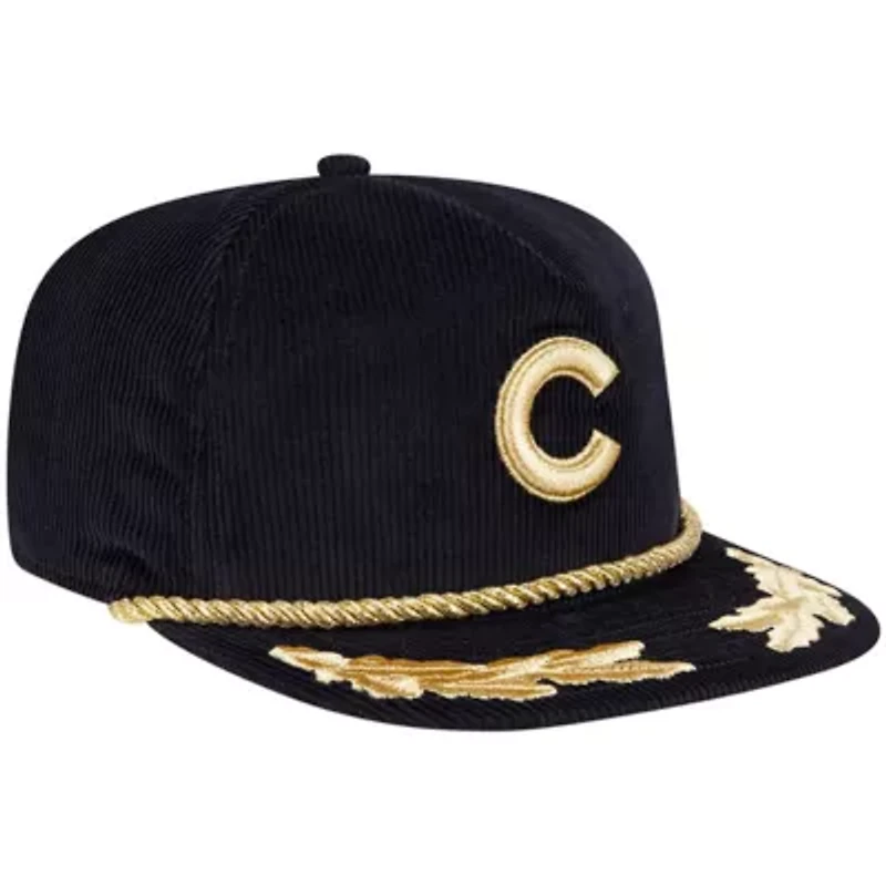 MLB Chicago Cubs Corduroy Filigree Golfer Adjustable Hat