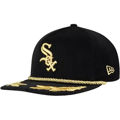Chicago White Sox MLB Chicago Sox Corduroy Filigree Golfer Adjustable Hat