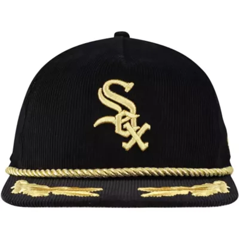 Chicago White Sox MLB Chicago Sox Corduroy Filigree Golfer Adjustable Hat