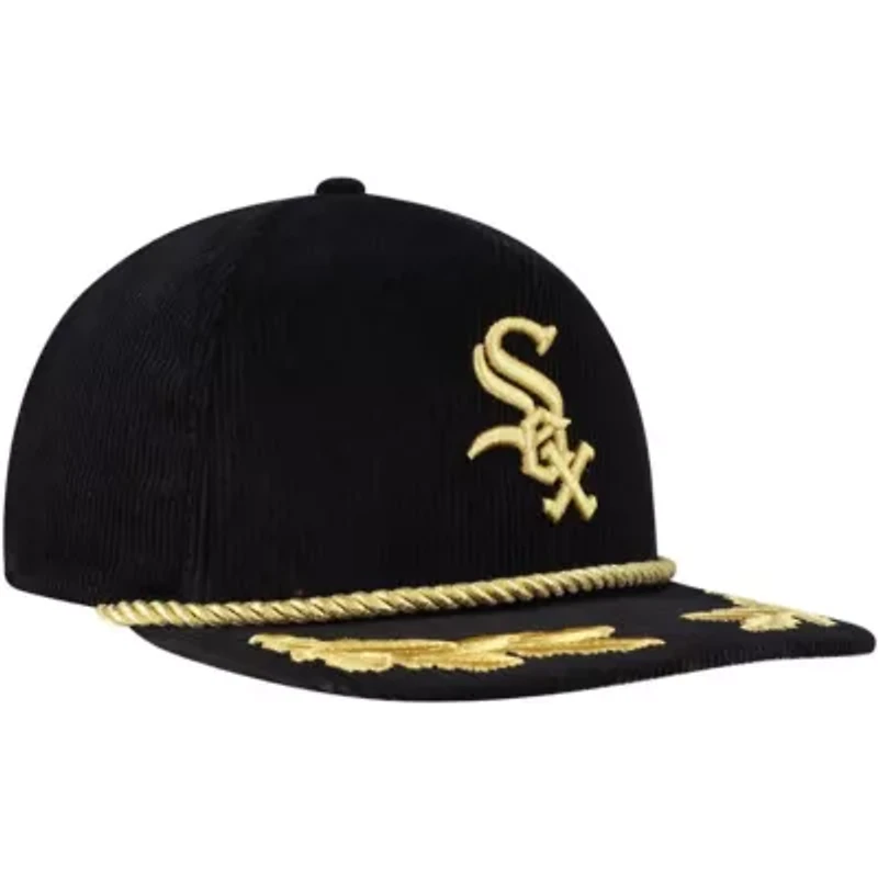 Chicago White Sox MLB Chicago Sox Corduroy Filigree Golfer Adjustable Hat