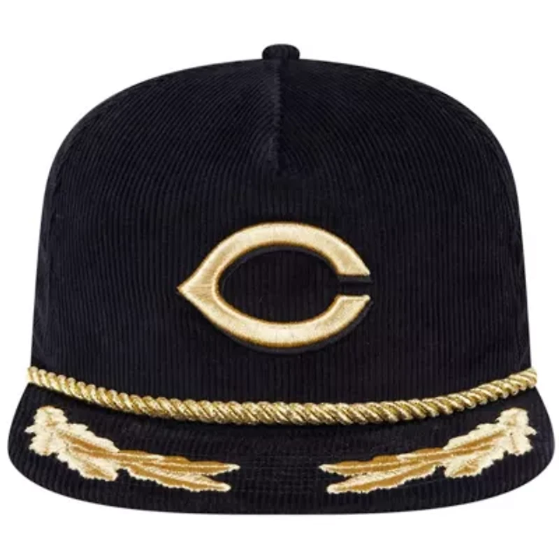 MLB Cincinnati Reds Corduroy Filigree Golfer Adjustable Hat
