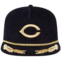 MLB Cincinnati Reds Corduroy Filigree Golfer Adjustable Hat