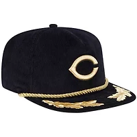 MLB Cincinnati Reds Corduroy Filigree Golfer Adjustable Hat