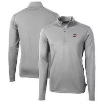 NCAA UMass Minutemen Virtue Eco Pique Recycled Quarter-Zip Pullover Top