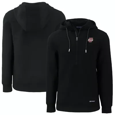 NCAA UMass Minutemen Roam Eco Half-Zip Pullover Hoodie