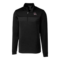 NCAA South Carolina Gamecocks Big & Tall Traverse Stripe Stretch Quarter-Zip DryTec Top