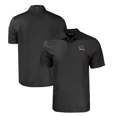 NCAA South Carolina Gamecocks Big & Tall Pike Eco Tonal Geo Print Stretch Recycled Polo
