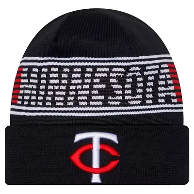 MLB Minnesota Twins Authentic Collection Cuffed Knit Hat