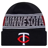 MLB Minnesota Twins Authentic Collection Cuffed Knit Hat