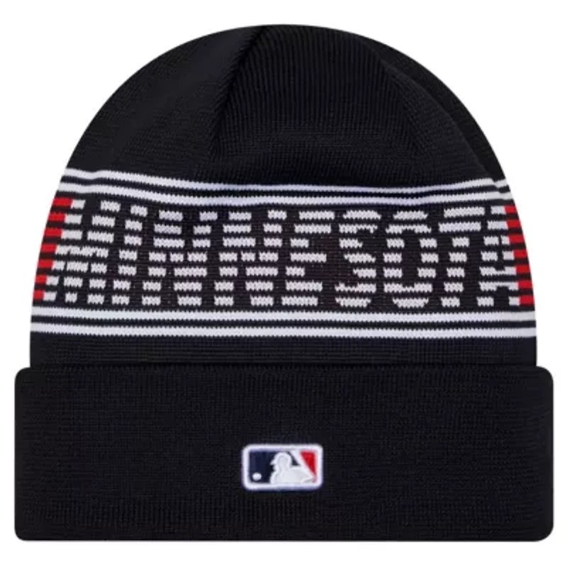 MLB Minnesota Twins Authentic Collection Cuffed Knit Hat