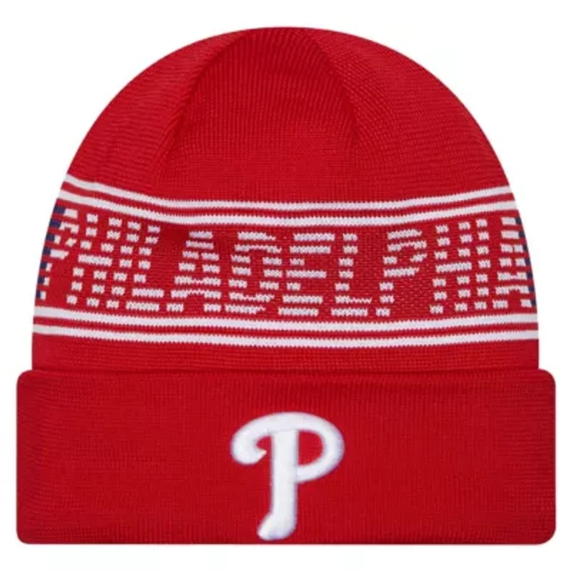 MLB Philadelphia Phillies Authentic Collection Cuffed Knit Hat