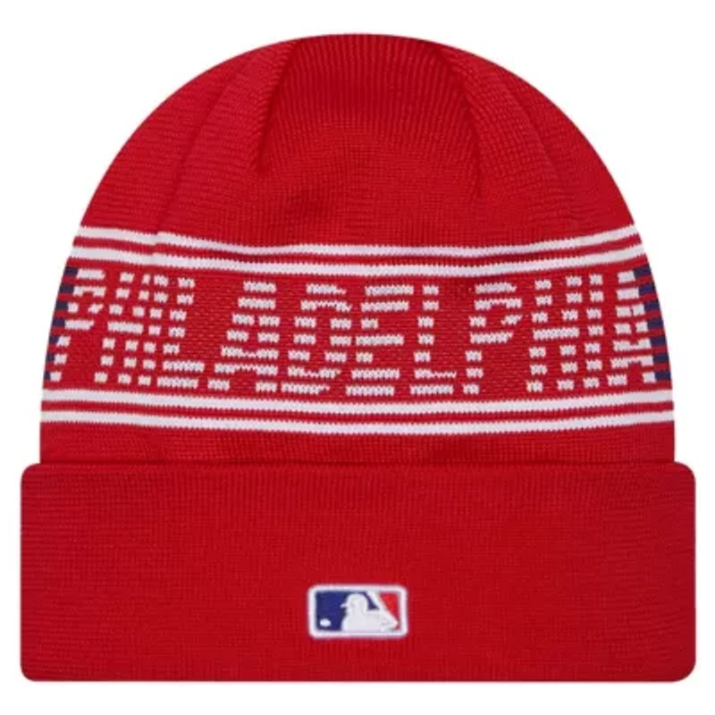 MLB Philadelphia Phillies Authentic Collection Cuffed Knit Hat