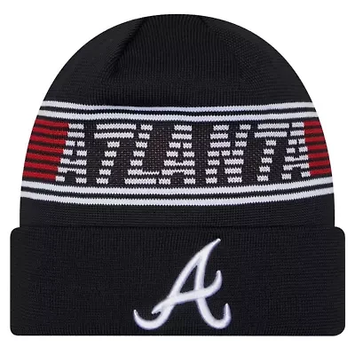 MLB Atlanta Braves Authentic Collection Cuffed Knit Hat