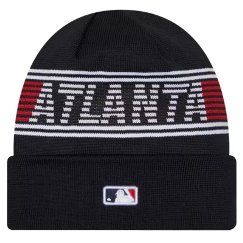 MLB Atlanta Braves Authentic Collection Cuffed Knit Hat