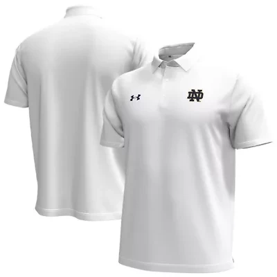NCAA Under Armour Notre Dame Fighting Irish Playoff Chest Stripe Performance Polo
