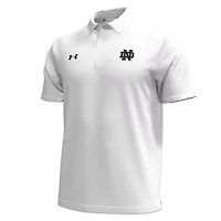 NCAA Under Armour Notre Dame Fighting Irish Playoff Chest Stripe Performance Polo