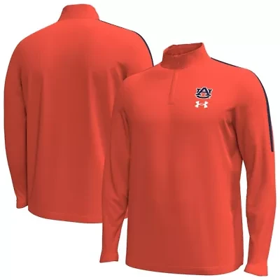 NCAA Under Armour Auburn Tigers Playoff Performance Quarter-Zip Jacket