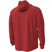 NCAA Under Armour Wisconsin Badgers Unstoppable Performance Fleece Hoodie Half-Zip Jacket