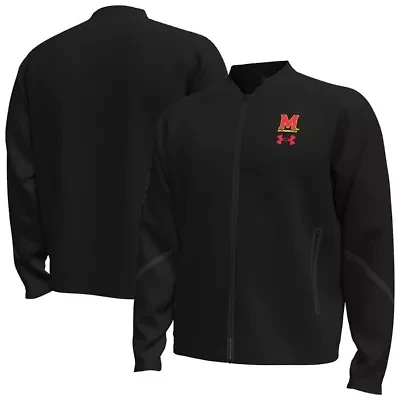NCAA Under Armour Maryland Terrapins Unstoppable Full-Zip Bomber Jacket