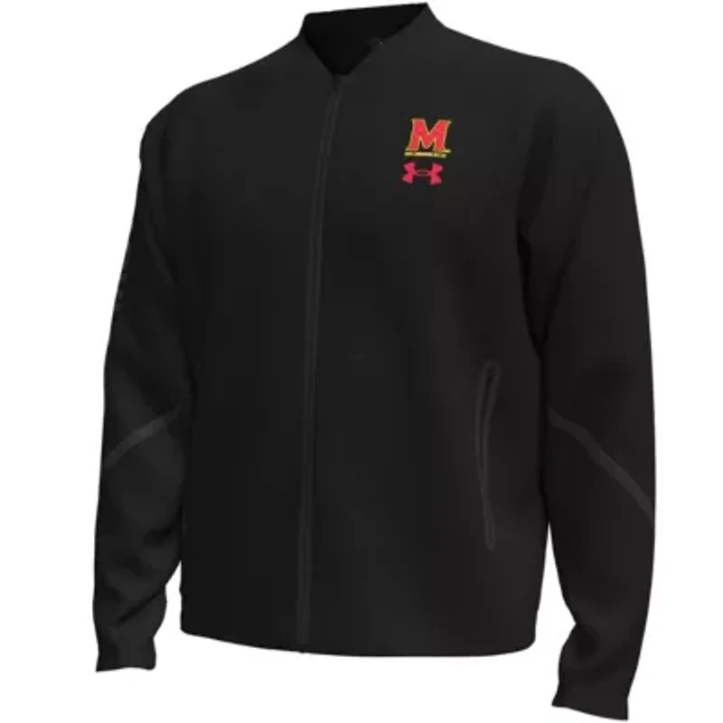 NCAA Under Armour Maryland Terrapins Unstoppable Full-Zip Bomber Jacket