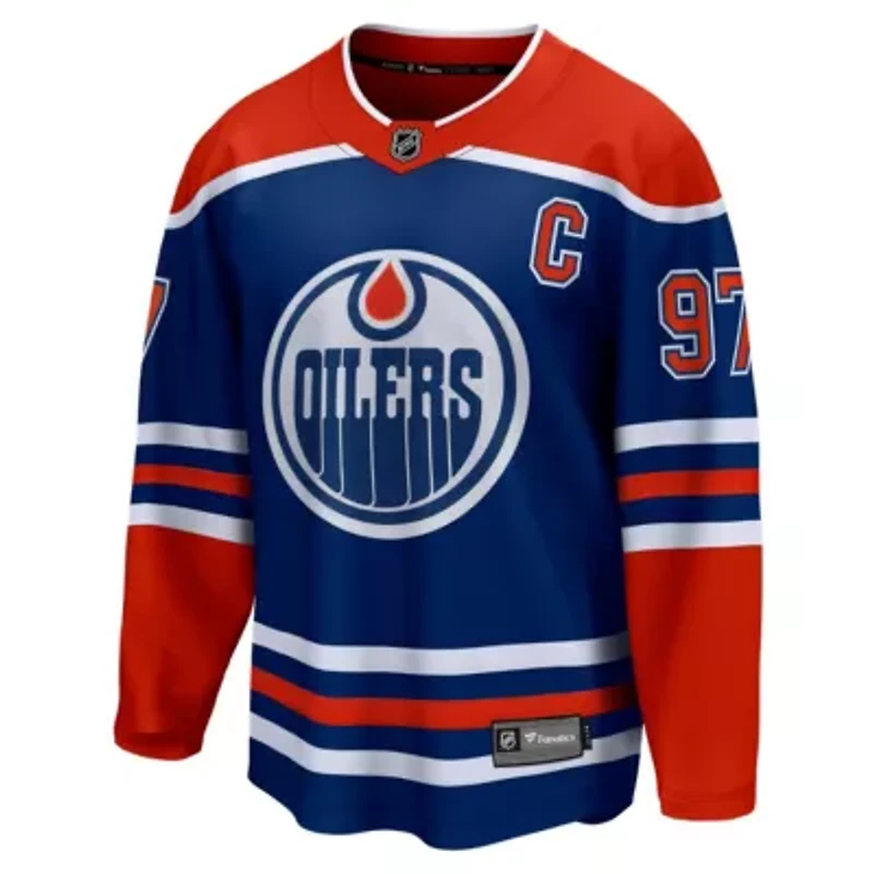 NHL Fanatics Connor McDavid Edmonton Oilers Home Breakaway Jersey