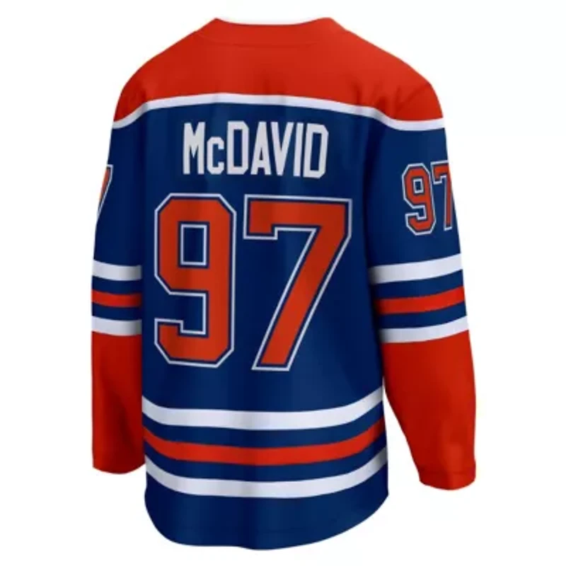 NHL Fanatics Connor McDavid Edmonton Oilers Home Breakaway Jersey
