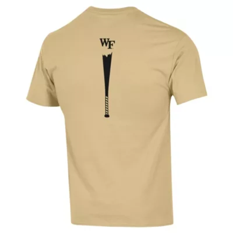 NCAA Wake Forest Demon Deacons Rake Baseball 2-Hit T-Shirt