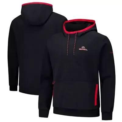 NCAA Georgia Bulldogs Flanker Fleece Pullover Hoodie
