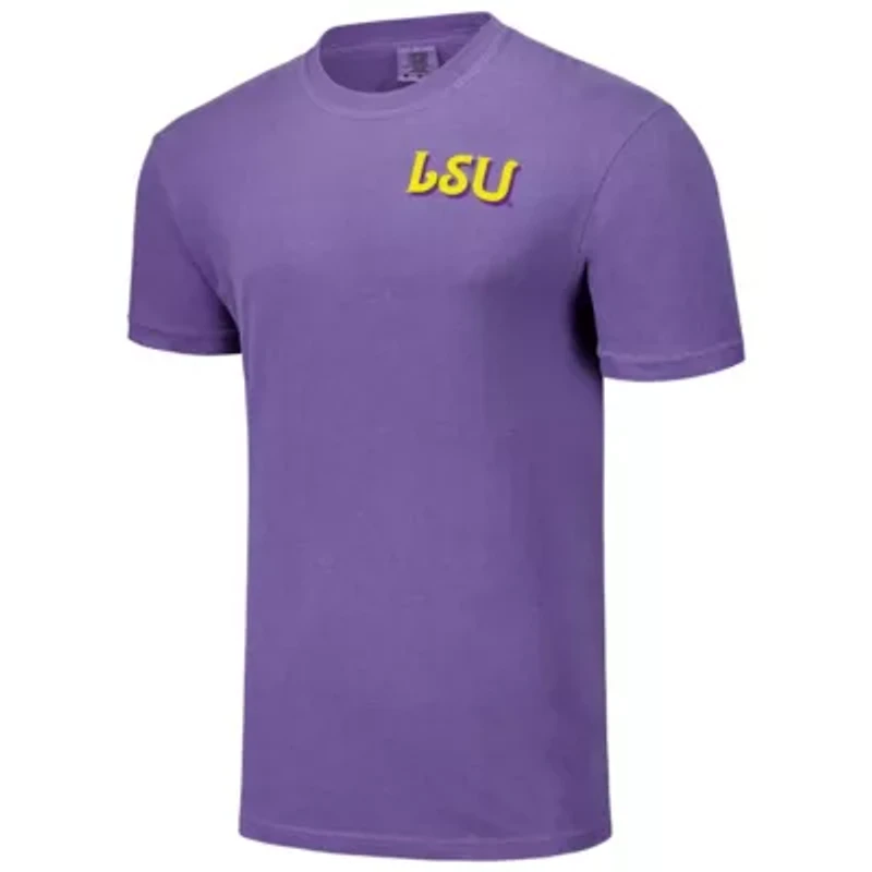 NCAA Unisex LSU Tigers Hyper Local Mardi Mascot T-Shirt