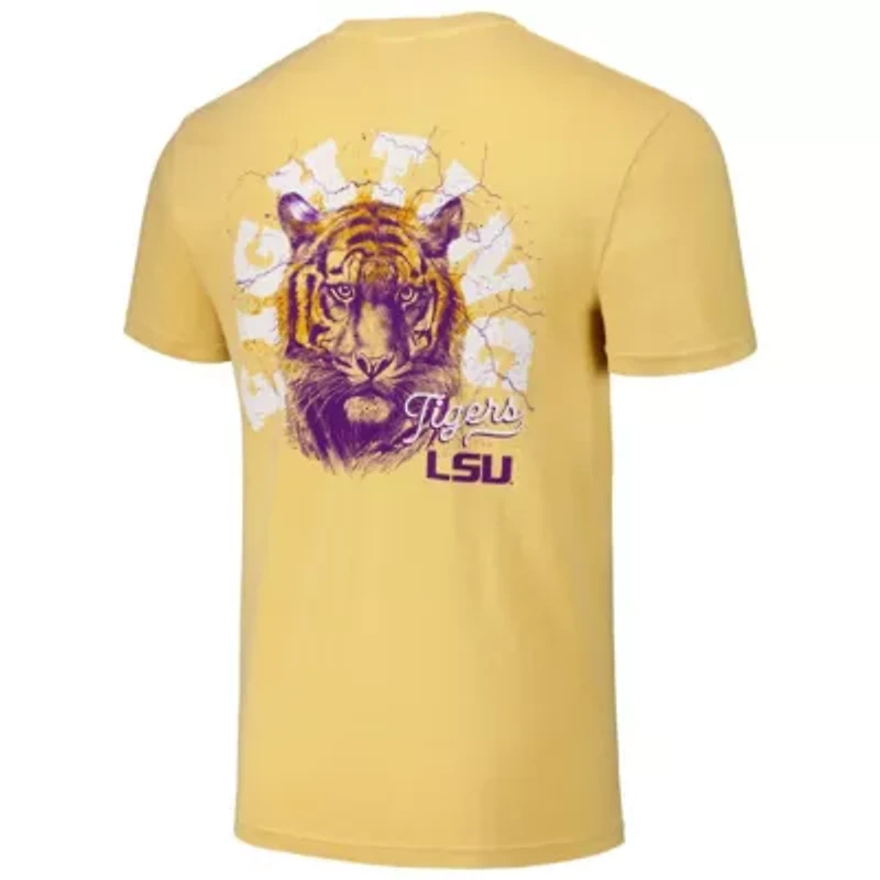 NCAA Unisex LSU Tigers Hyper Local Worn Mascot T-Shirt