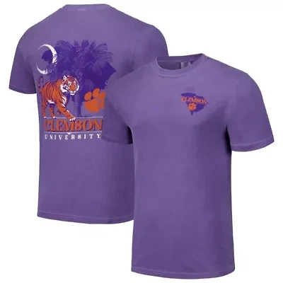 NCAA Unisex Clemson Tigers Hyper Local Palmetto Tiger T-Shirt