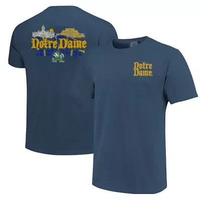 NCAA Unisex Notre Dame Fighting Irish Hyper Local Celtic Tartan Campus T-Shirt