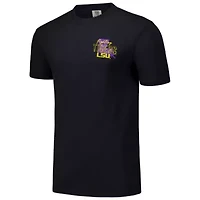 NCAA Unisex LSU Tigers Hyper Local Two Tone Mascot State T-Shirt