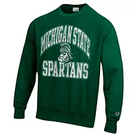 NCAA Michigan State Spartans Vault Late Night Reverse Weave Pullover Sweatshirt