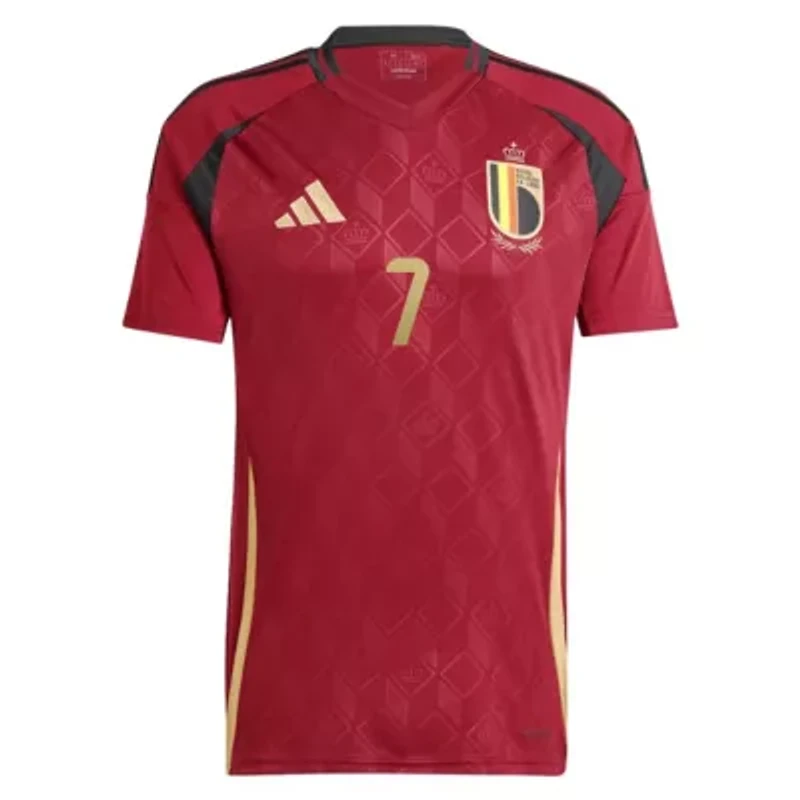 Soccer National Teams Kevin De Bruyne Belgium Team 2024 Home Replica Player Jersey