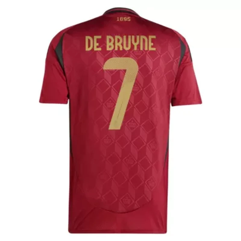Soccer National Teams Kevin De Bruyne Belgium Team 2024 Home Replica Player Jersey