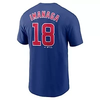 MLB Nike Shōta Imanaga Chicago Cubs Fuse Name & Number T-Shirt